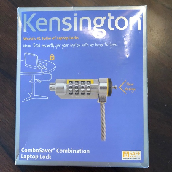 Kensington ComboSaver Combination Laptop Lock in unopened package - Picture 1 of 7